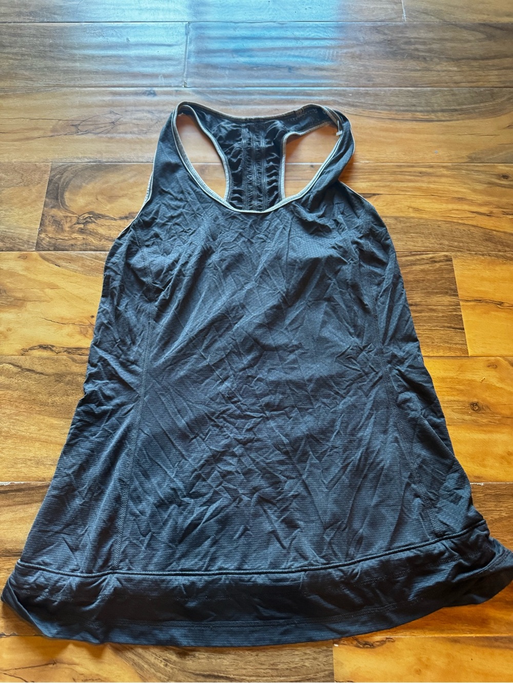 lululemon athletica Black Racerback Tank Top